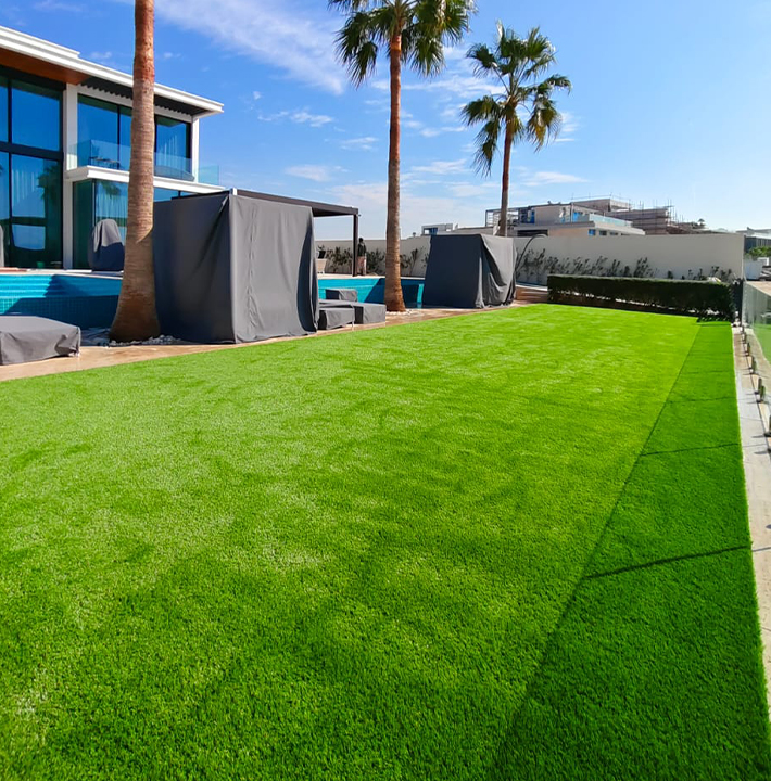 Artificial Grass Dubai Installation After